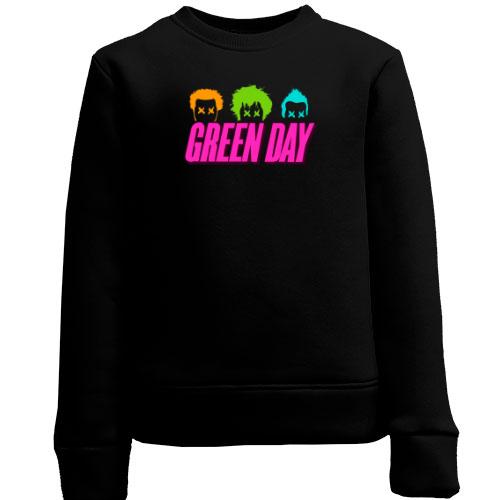 Детский свитшот Green day color