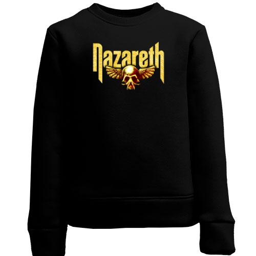 Дитячий світшот Nazareth (з золотим черепом)