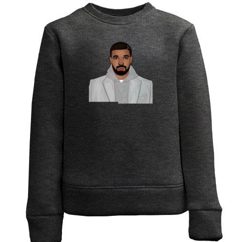 Детский свитшот с Drake в пальто