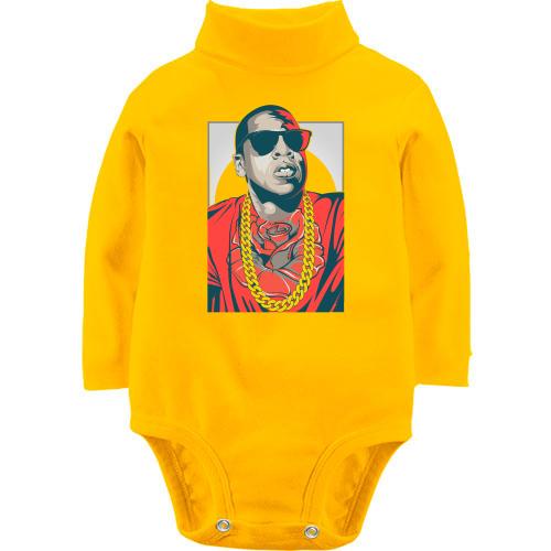 Дитячий боді LSL з Jay-Z і квіткою