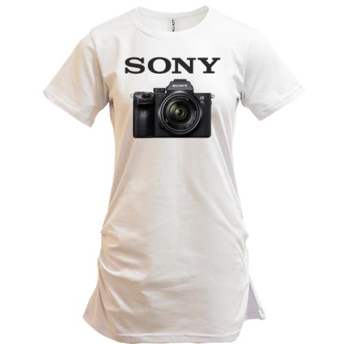 Удлиненная футболка Sony A7