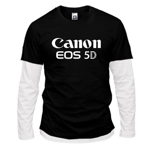 Комбинированный лонгслив Canon EOS 5D