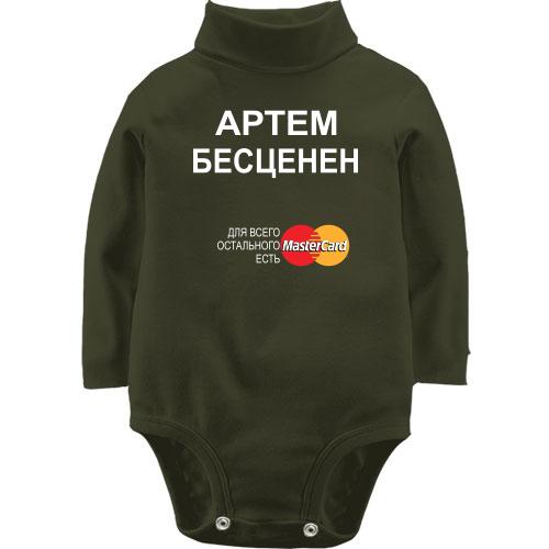 Детский боди LSL с надписью 