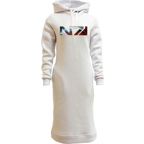 Жіноча толстовка-плаття Mass Effect N7
