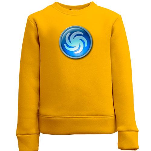 Детский свитшот со значком игры Spore