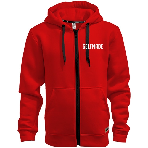 Мужская толстовка на молнии Selfmade