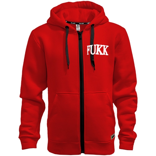 Мужская толстовка на молнии Fukk