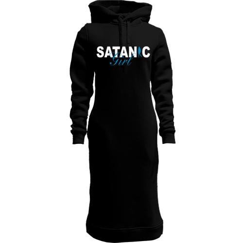 Жіноча толстовка-плаття satanik girl