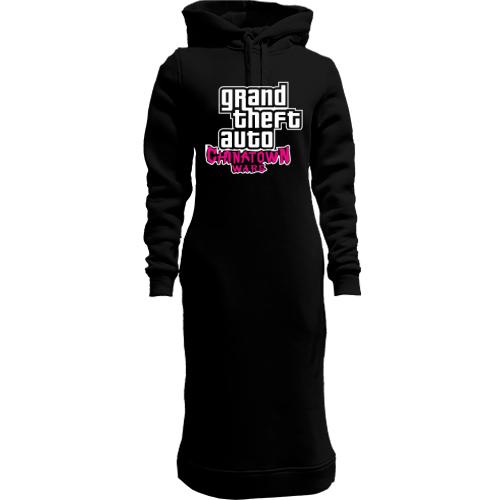 Женская толстовка-платье Grand Theft Auto Chinatown Wars
