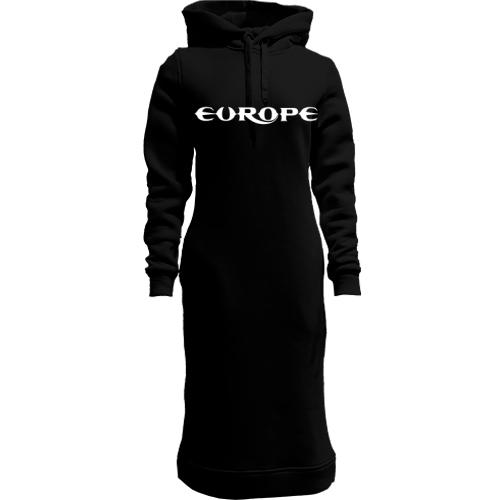 Женская толстовка-платье Europe