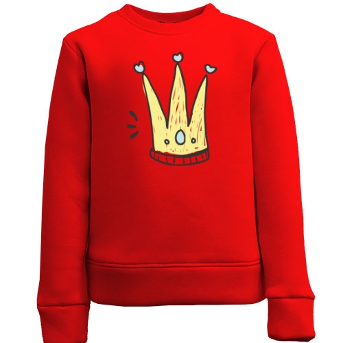Дитячий світшот Маленька корона Великої Королеви