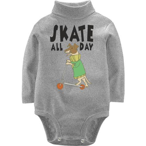 Дитячий боді LSL Skate all day