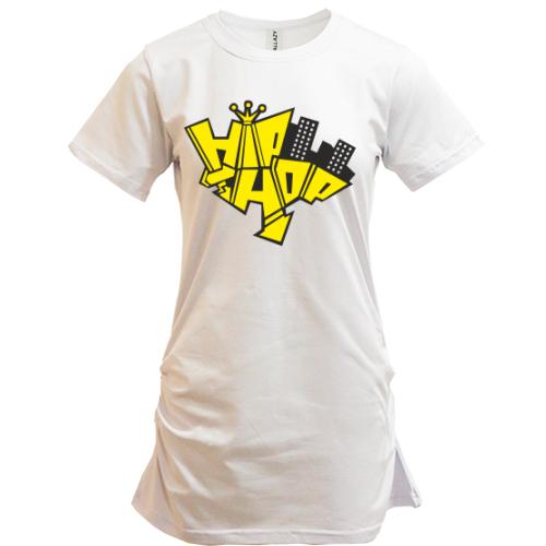Подовжена футболка Hip Hop (1)