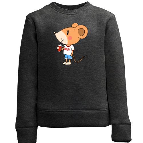 Детский свитшот Baby mouse