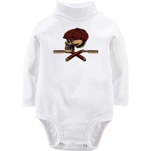 Детский боди LSL Череп Skull and Razors