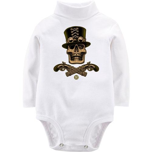 Дитячий боді LSL Череп Skull and Guns