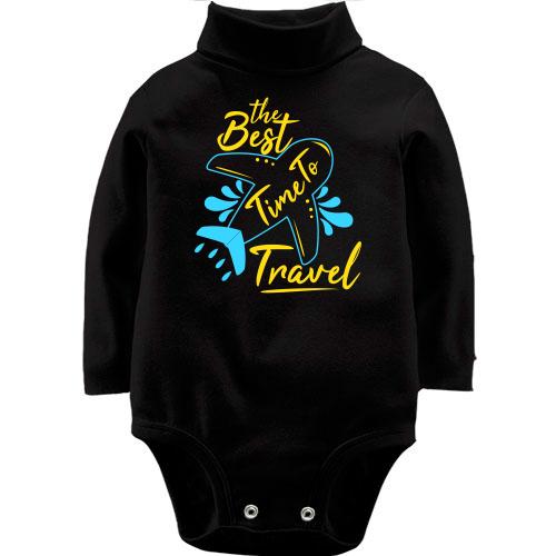Дитячий боді LSL Best time to travel