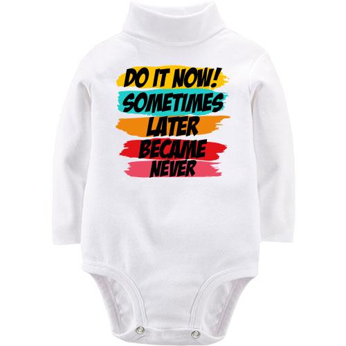 Детский боди LSL Do it now