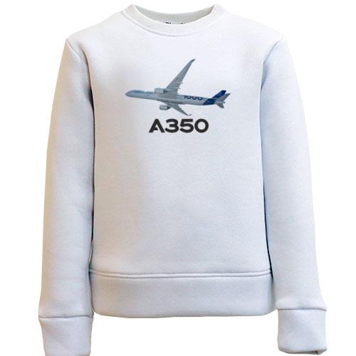 Детский свитшот Airbus A350