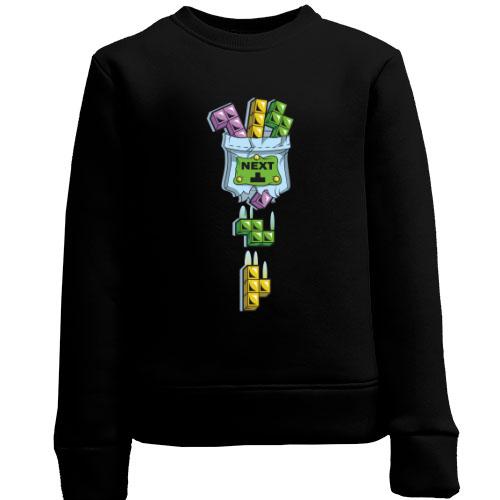 Дитячий світшот Tetris