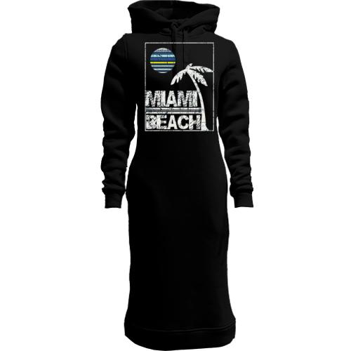 Женская толстовка-платье Miami Beach