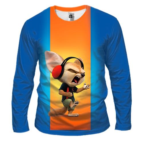 Чоловічий 3D лонгслів Zootopia
