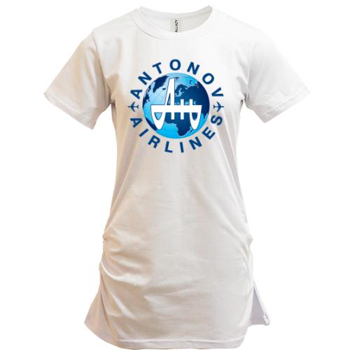 Подовжена футболка Antonov Airlines