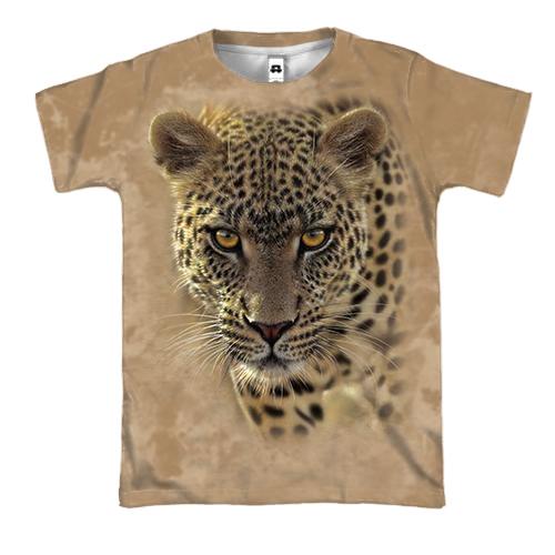 3D футболка з леопардом (3)
