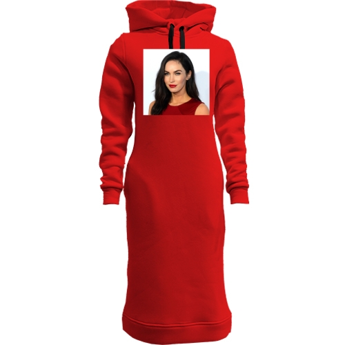 Женская толстовка-платье с Меган Фокс 2