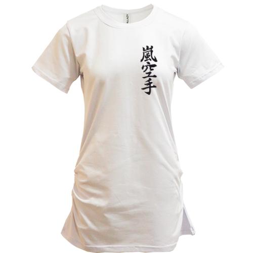 Подовжена футболка Arashi Karate