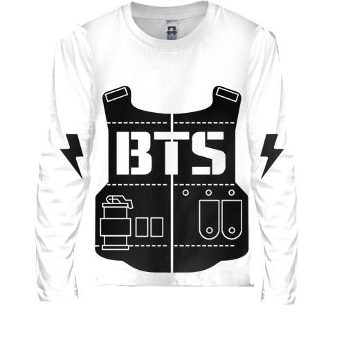 Дитячий 3D лонгслів з группой БТС (BTS) K-POP ARMY