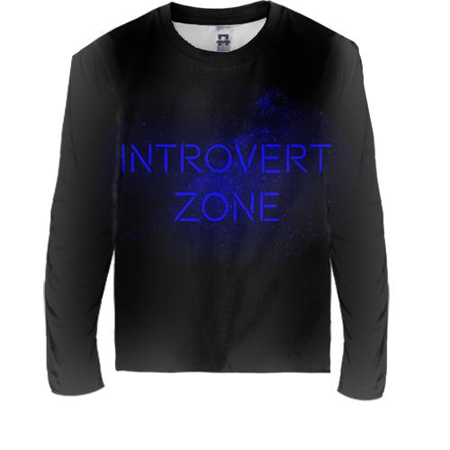 Дитячий 3D лонгслів Introvert Zone