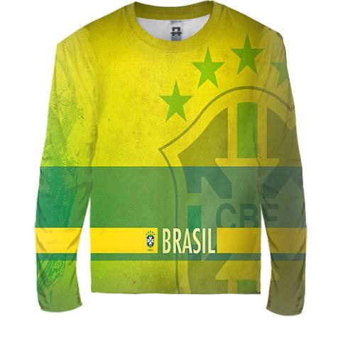 Детский 3D лонгслив CBF Brazil