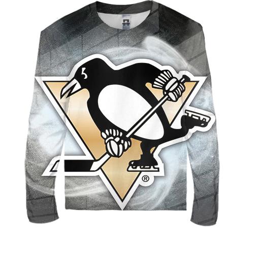 Дитячий 3D лонгслів Pittsburgh Penguins