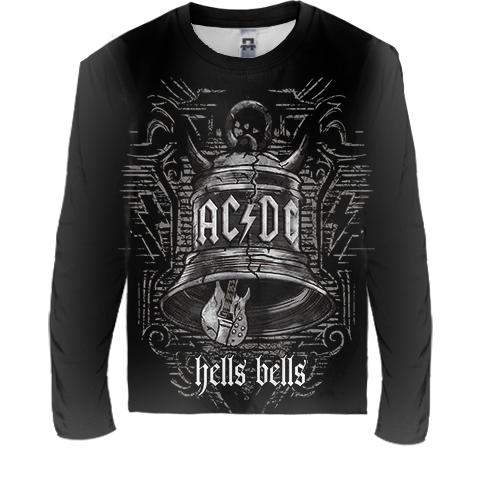 Детский 3D лонгслив AC/DC Hells Bells