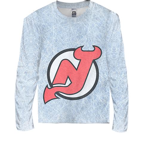 Дитячий 3D лонгслів New Jersey Devils