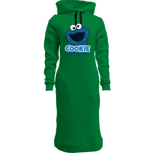 Жіночі толстовки-плаття Cookie monster