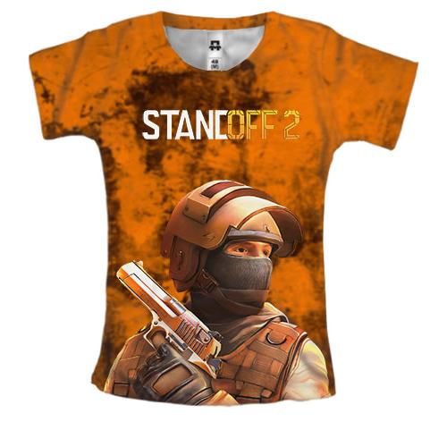 Жіноча 3D футболка Standoff 2