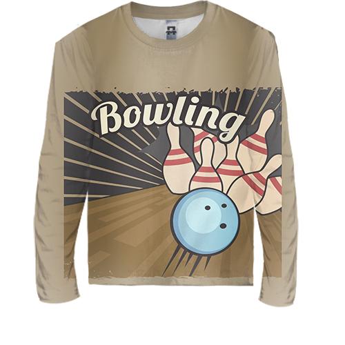 Дитячий 3D лонгслів Bowling