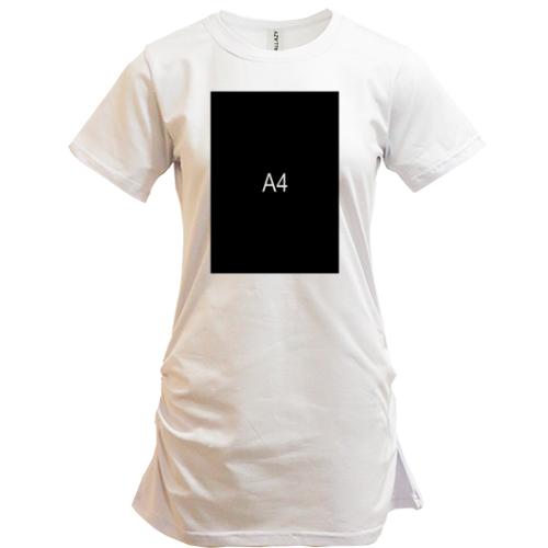 Подовжена футболка А4 (4)
