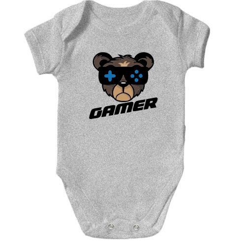 Дитяче боді Bear gamer