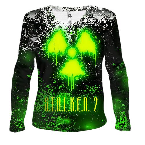 Женский 3D лонгслив S.T.A.L.K.E.R. 2 | СТАЛКЕР 2