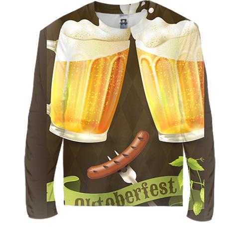Дитячий 3D лонгслів Oktoberfest beer