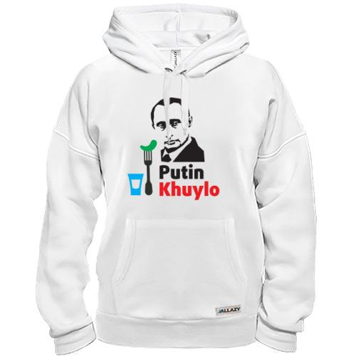 Толстовка Putin - kh*lo  (с рюмкой водки)