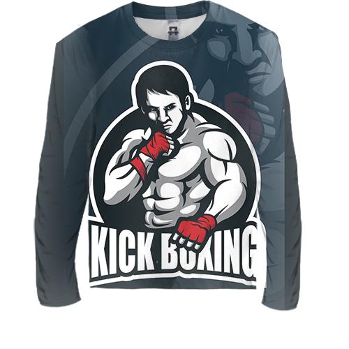 Детский 3D лонгслив Kickboxing