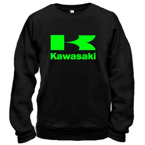 Свитшот с лого Kawasaki