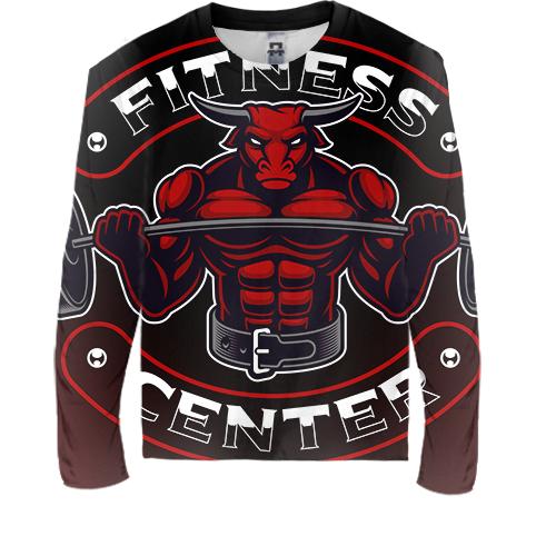 Детский 3D лонгслив Bull Fitness Center