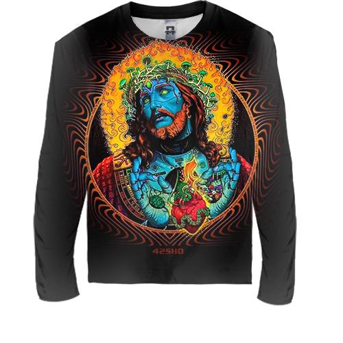 Детский 3D лонгслив Blue Jesus art.