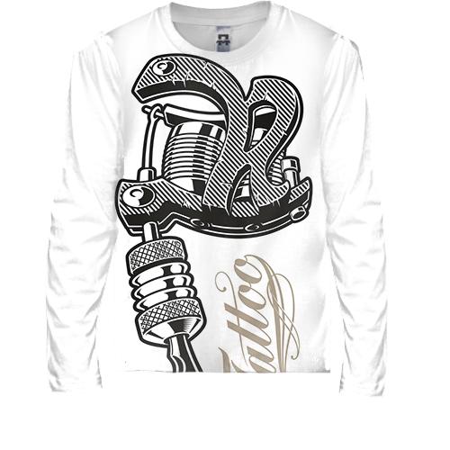 Дитячий 3D лонгслів Tattoo machine