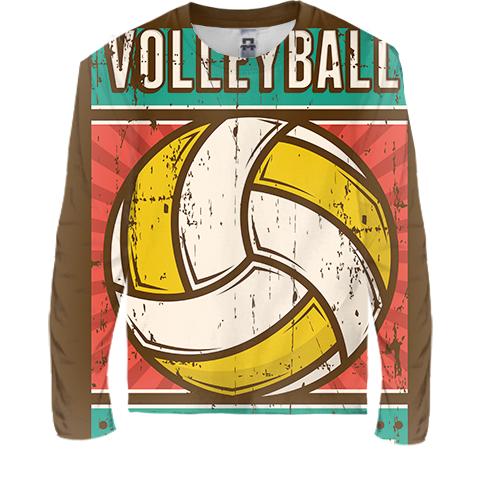 Дитячий 3D лонгслів Volleyball Tournament